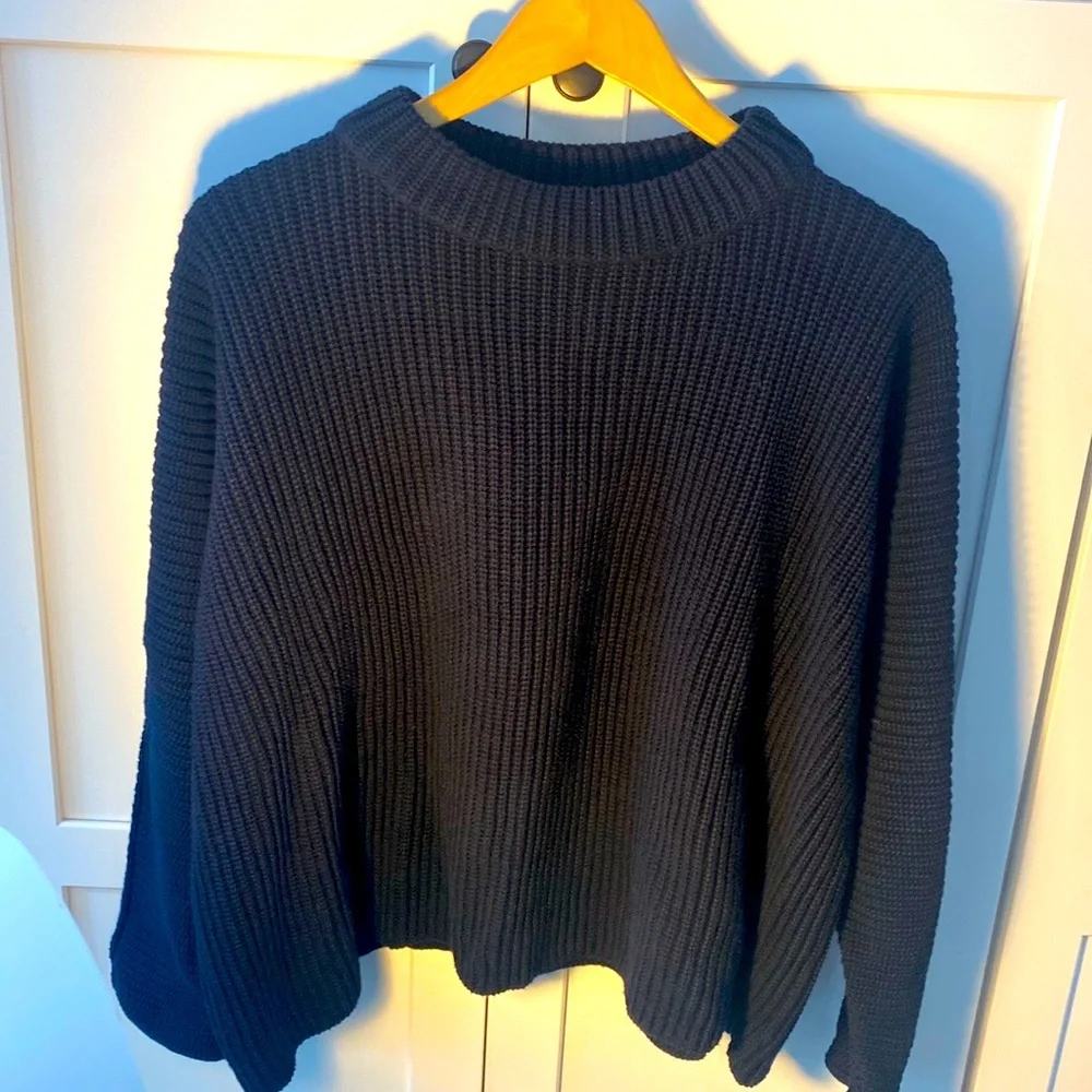 NWOT FRANK AND EILEEN MONTECITO COTTON SWEATER - Picture 1 of 4